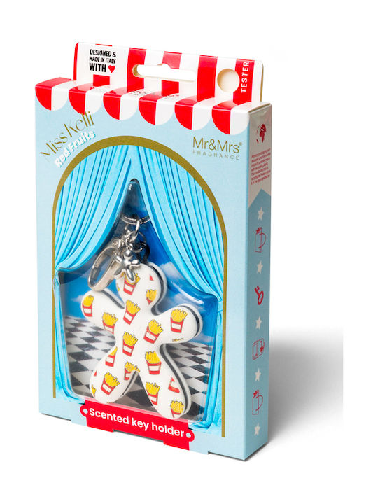 Mr & Mrs Fragrance Ключодържател от Метал Червен Mr & Mrs Fragrance Ключодържател от Метал Червен