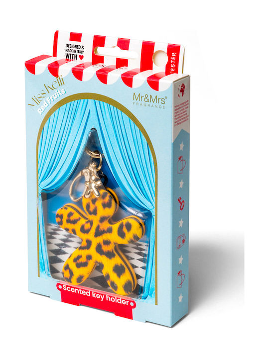Mr & Mrs Fragrance Ключодържател от Метал Оранжев Mr & Mrs Fragrance Ключодържател от Метал Оранжев