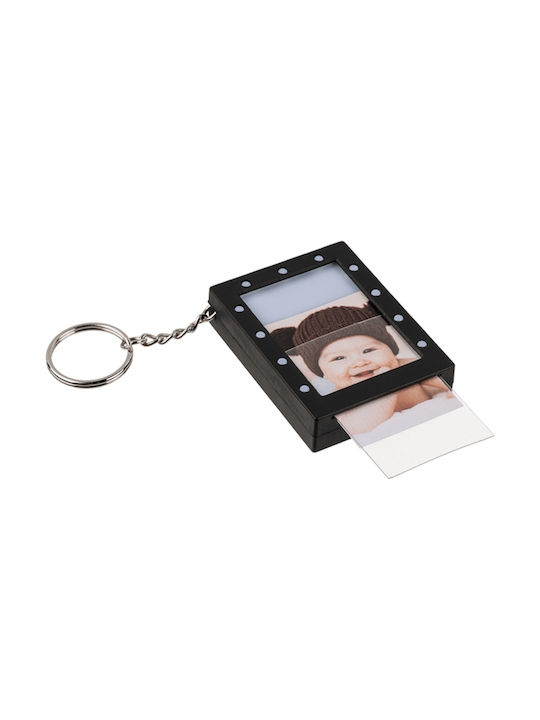 Out of the Blue Keychain for Photography Plastic with LED Black