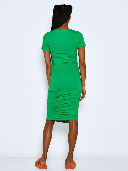 Noisy May Summer Mini Dress Green