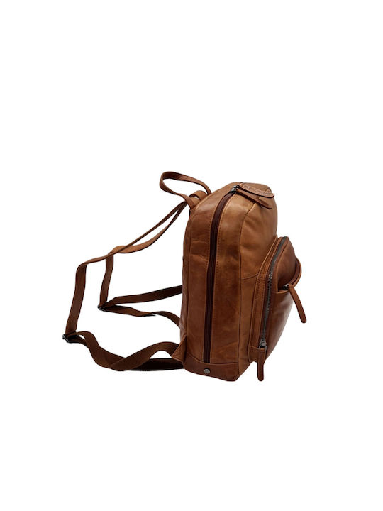 Women's Leather Backpack Tabac Brown