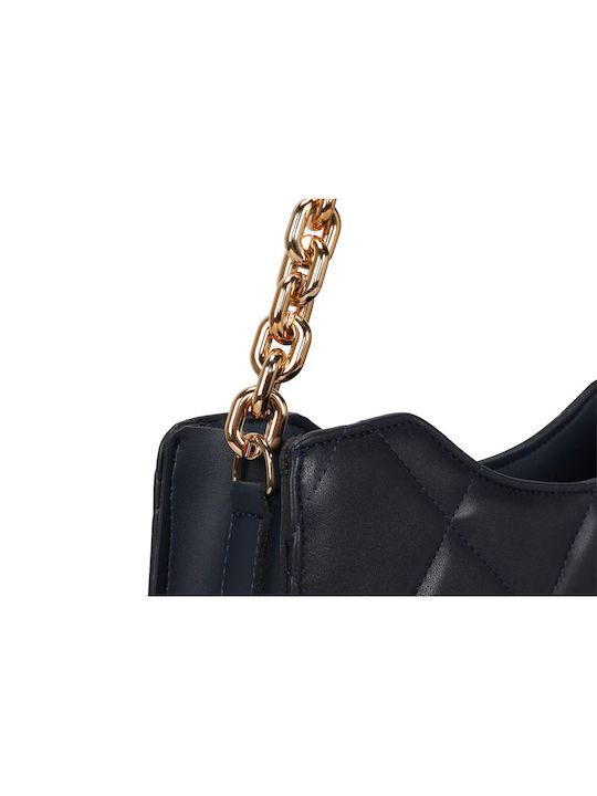 Damentasche Schultertasche Marineblau