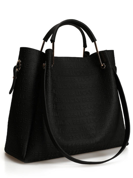 Damentasche Schultertasche Schwarz