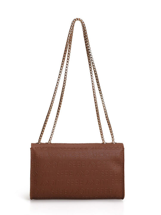 Damentasche Schultertasche Tabac Braun