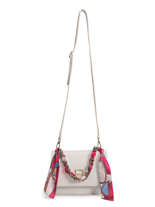 Damentasche Schultertasche Weiß