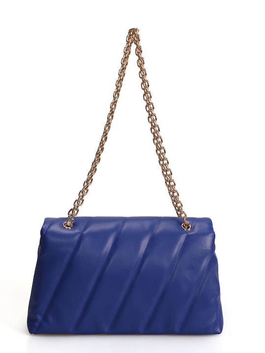 Damentasche Schultertasche Blau