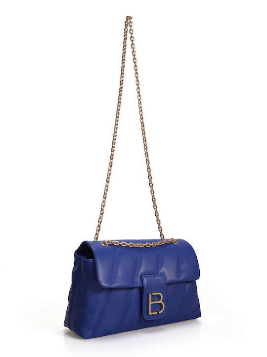 Damentasche Schultertasche Blau
