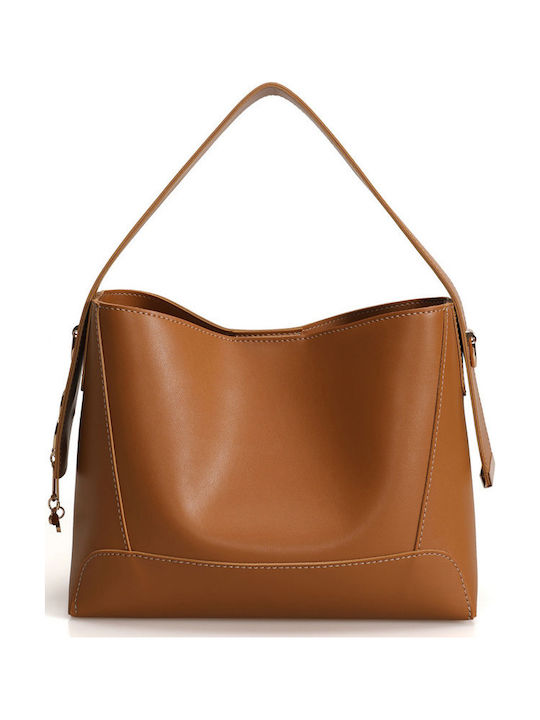 Damentasche Schultertasche Gelb
