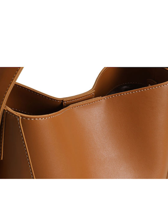 Damentasche Schultertasche Gelb