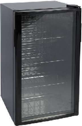 Ventus Back Bar Beverage Refrigerator 92lt Single Door H83xW45xL51cm