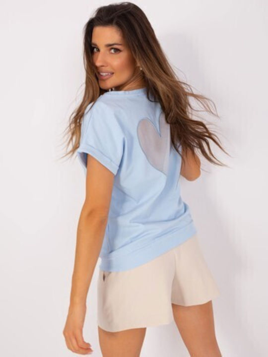 Relevance Women's T-shirt Light Blue