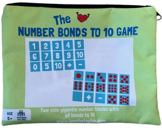 Board Game Memory Numbers 3+ Years Old (EN) Lyc Sac