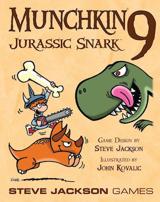 Steve Jackson Games Spiel-Erweiterung Munchkin 9: Jurassic Snark für 3+ Spieler 10+ Jahre