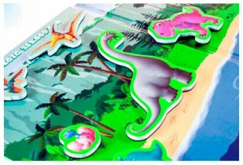 Miniland Μαγνητικό Παιχνίδι Κατασκευών On the Go Discover Evolution για Παιδιά 3+ Ετών 31972