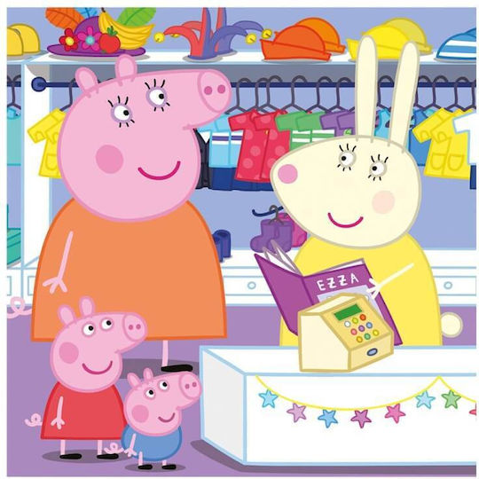 Kids Puzzle Peppa Pig Joyfull Afternoon 55pcs Dino