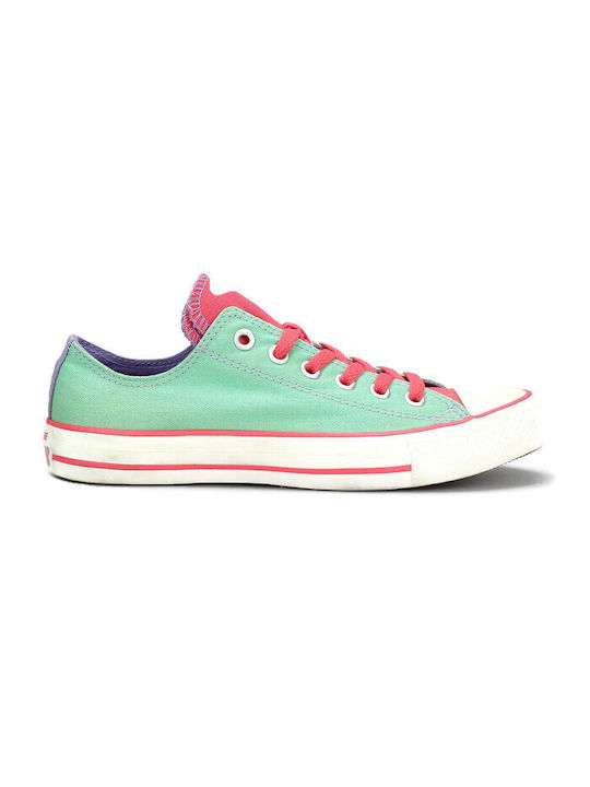 Converse Chuck Taylor All Star Double T Γυναικεία Sneakers Τιρκουάζ