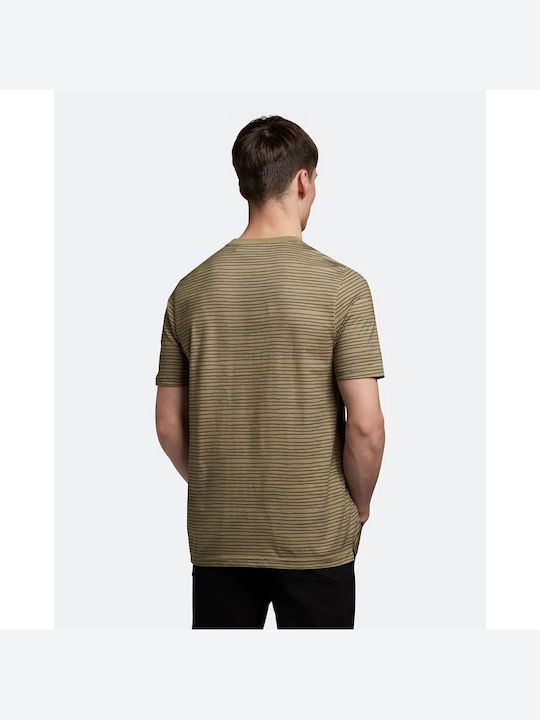 Lyle and Scott Vintage Herren T-Shirt Kurzarm Khaki