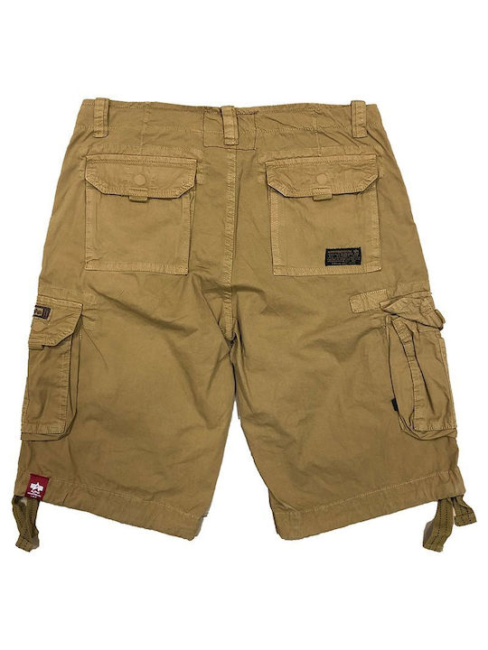 Alpha Industries Men's Shorts Cargo Khaki