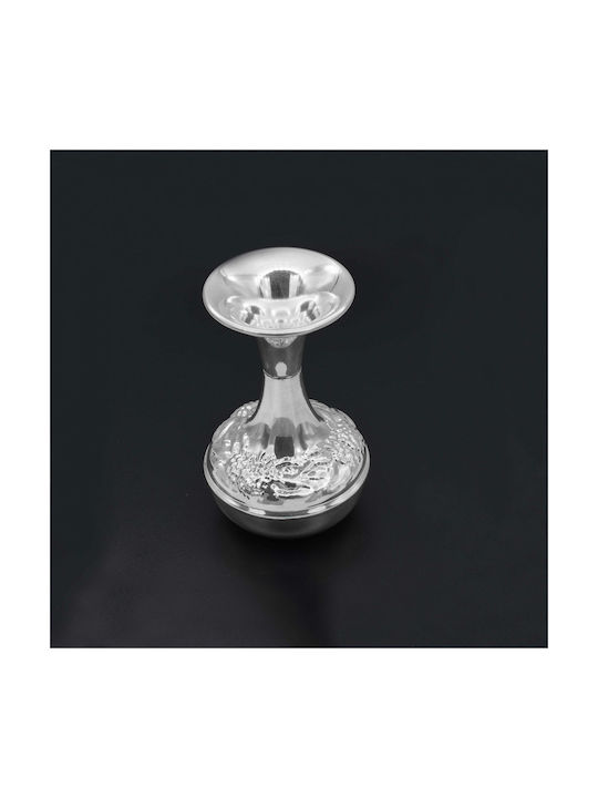 Διακοσμητικό Βάζο Silber Silber 6x6x9cm 1Stück