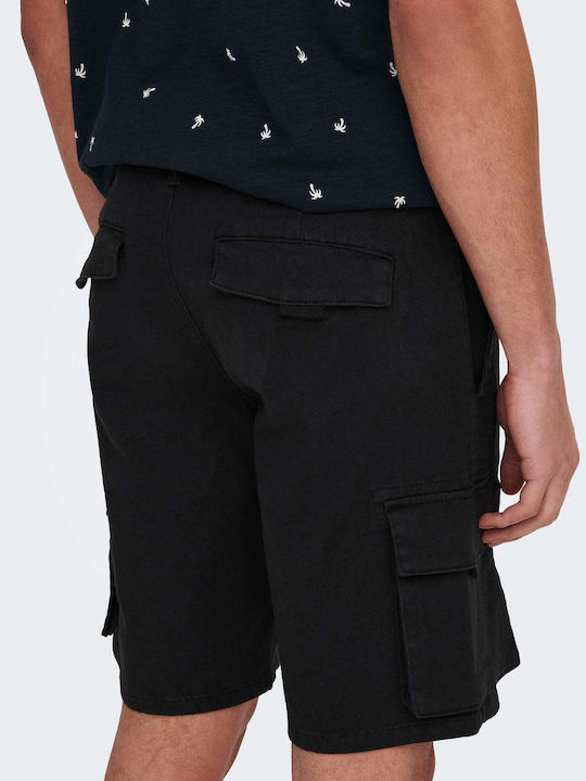 Men's Shorts Cargo Black