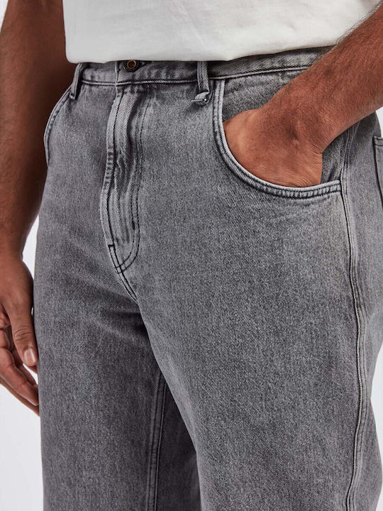 Men's Shorts Jeans Gray