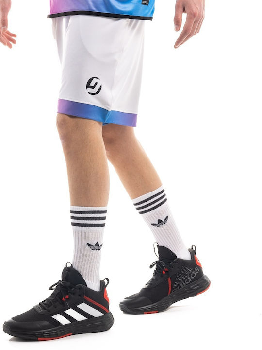 Men's Athletic Shorts White