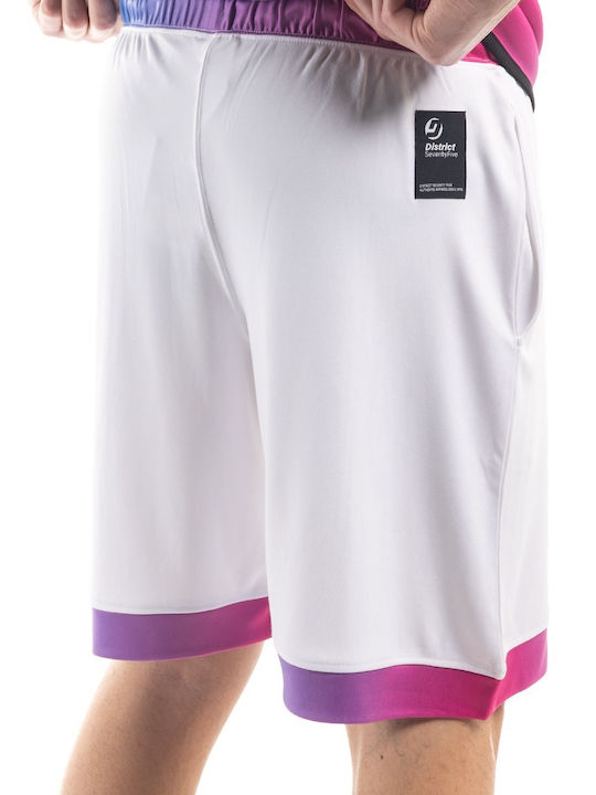 Men's Athletic Shorts White