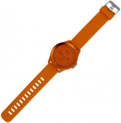 Forever Colorum CW-300 43mm Smartwatch με Παλμογράφο (Πορτοκαλί)