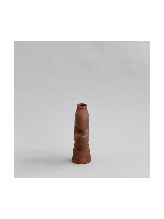 101 Copenhagen Decorative Vase Brown 22.5x9x30cm
