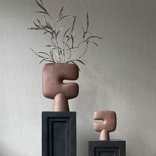 101 Copenhagen Decorative Vase Brown 20x8x25cm