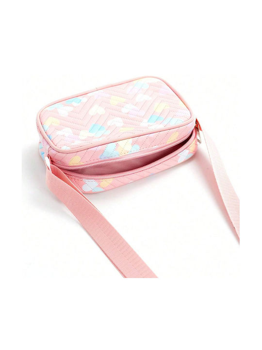 Tatu Moyo Παιδική Τσάντα Ώμου Ροζ 18x6x12.5εκ.