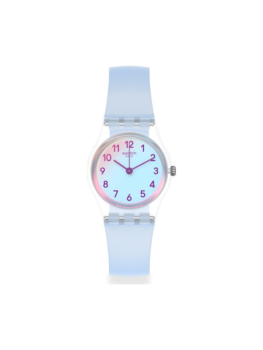 Swatch Каучукова каишка Син 12мм