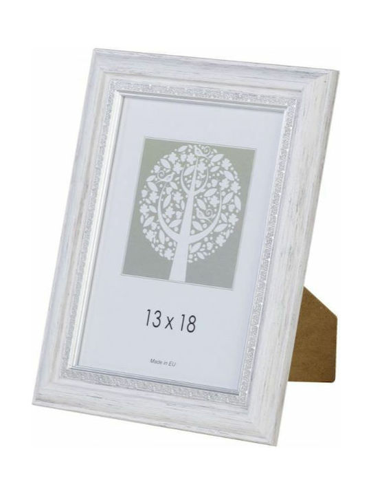 The Paper Box Wooden Picture Frame with White Frame