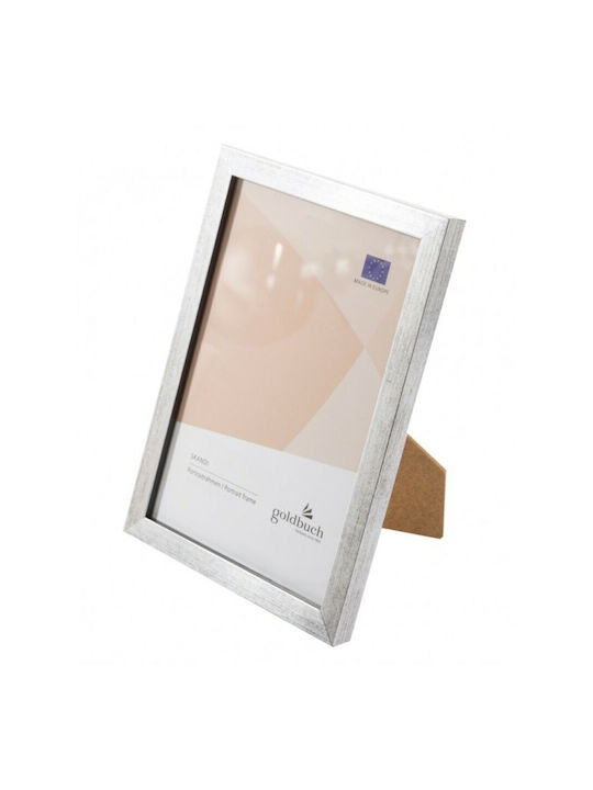 The Paper Box Silver Photo Frame with Silver Frame