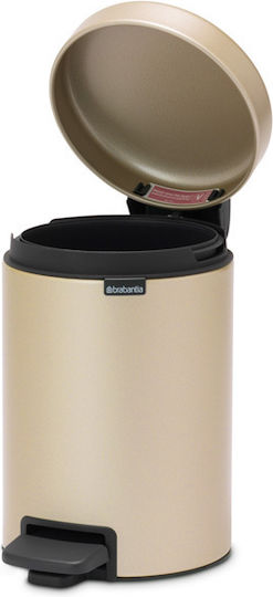 Brabantia NewIcon Inox Badezimmer Mülleimer 3Es Beige