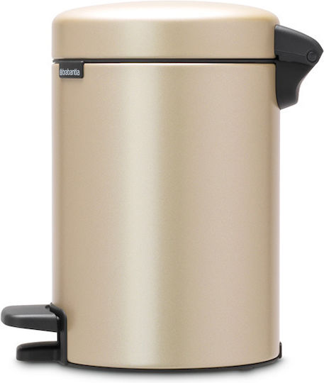 Brabantia NewIcon Inox Badezimmer Mülleimer 3Es Beige