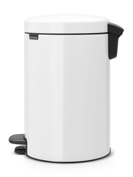 Brabantia Inox Bathroom Basket 12lt White