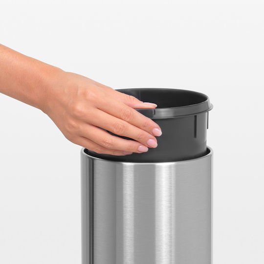 Brabantia Inox Bathroom Basket 3lt Silver