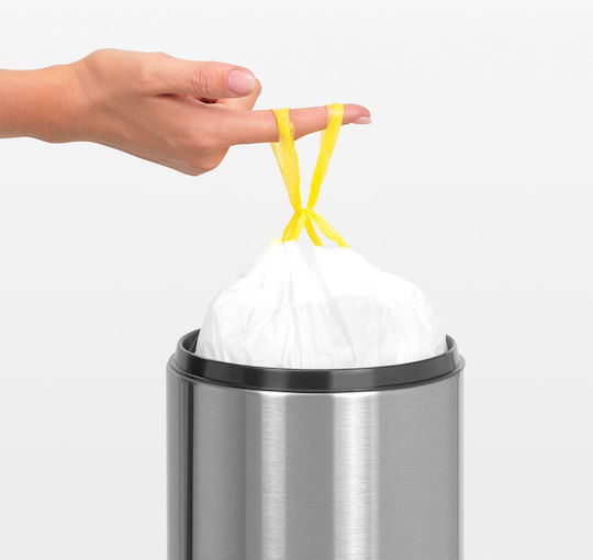 Brabantia Inox Καλαθάκι Μπάνιου 3lt Μαύρο