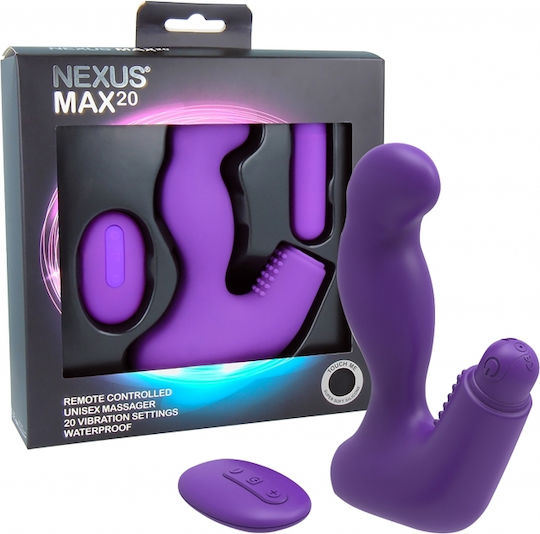 Nexus Vibrator Anal cu Funcție Wireless Violet