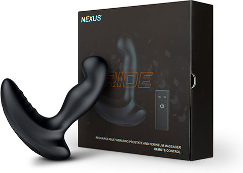 Nexus Анален вибратор с възможност за безжична работа Черен 14см