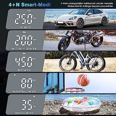 Carsun Τρόμπα Αυτοκινήτου 35PSI με Καλώδιο Αναπτήρα 12V