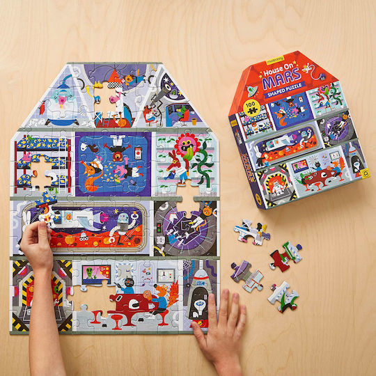 Παιδικό Puzzle House On Mars 100pcs Mudpuppy