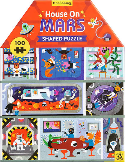 Παιδικό Puzzle House On Mars 100pcs Mudpuppy