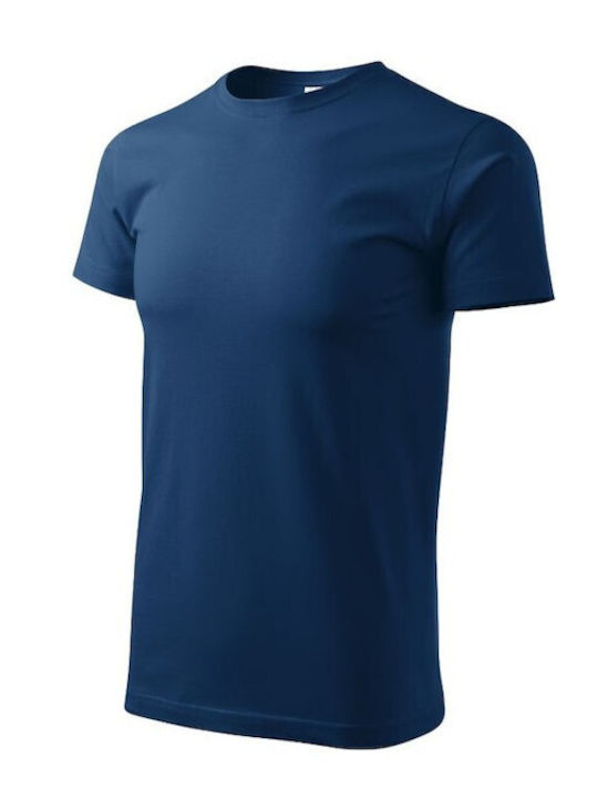 Malfini Men's Short Sleeve Promotional T-Shirt Blue