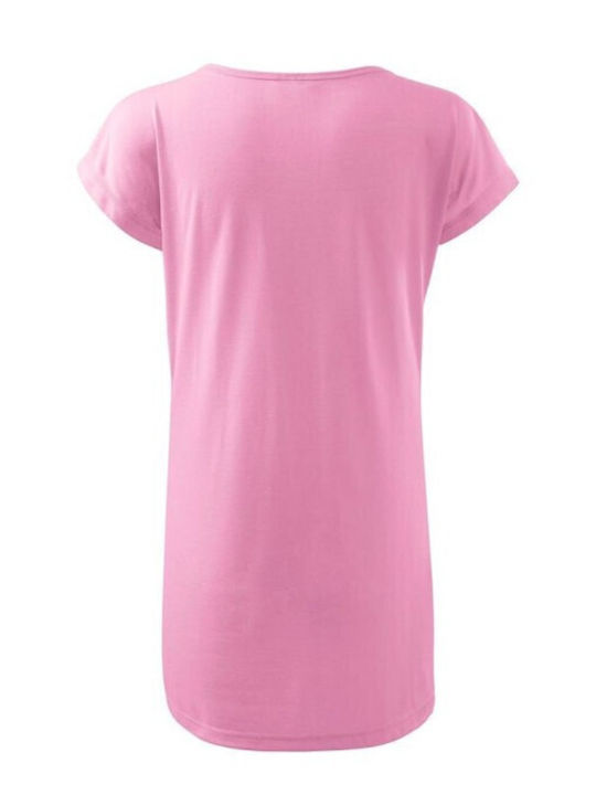 Malfini Men's Short Sleeve Promotional T-Shirt Pink 123-30