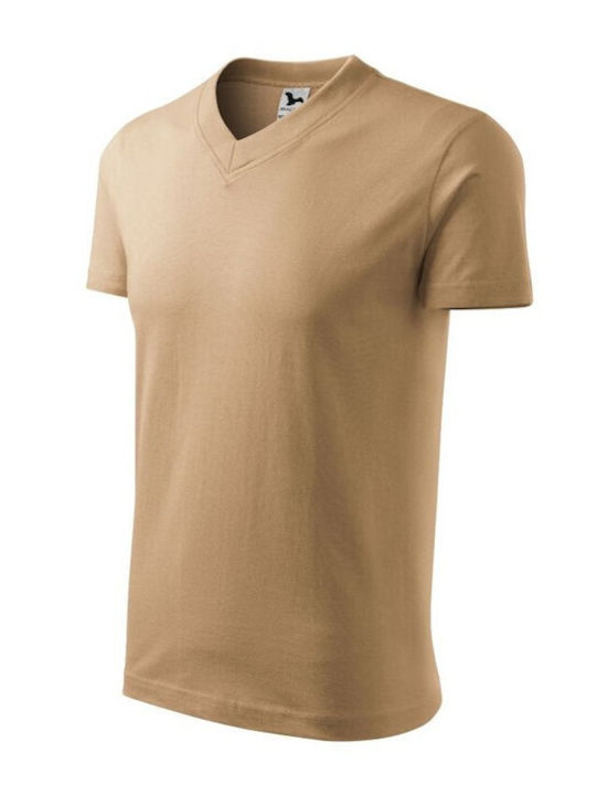 Malfini Werbe-T-Shirt in Beige Farbe