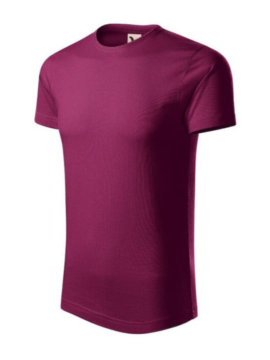 Malfini Men's Short Sleeve Promotional T-Shirt Purple 171-43