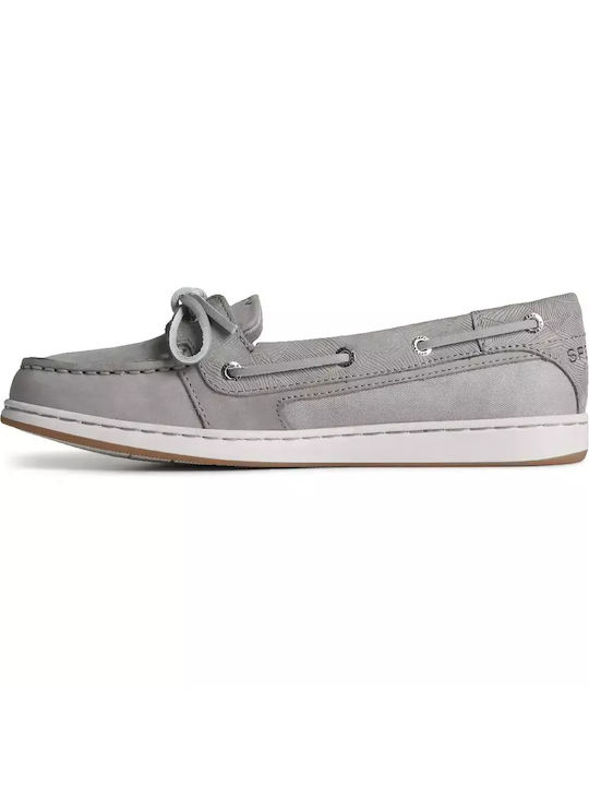 Sperry Top-Sider Damen Bootsschuhe in Gray Farbe