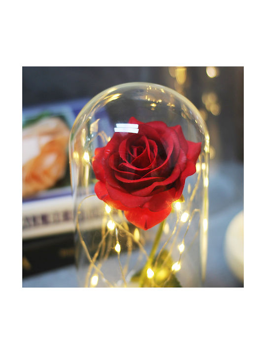 Eternal Rose Red with LED 1pcs